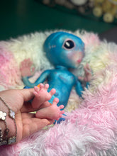 Load image into Gallery viewer, CUSTOM BLUE Full body silicone fantasy alien baby (girl/ boy/ non gender)
