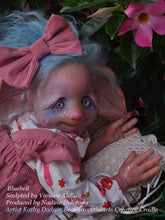 Load image into Gallery viewer, BLANK vinyl kit Bluebell by Viviane Aleluia (includes: vinyl head, full limbs, non gender belly plate, fabric body &amp; SHIPPING)
