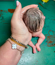 Load image into Gallery viewer, Prototype full body silicone mini kit  Sallie  in soft blend - PRICE is FOR 1 DOLL with HAIR
