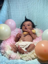 Load image into Gallery viewer, CUSTOM Full body silicone baby girl Zinzi with armatures &amp; HAIR
