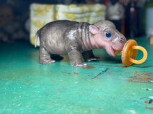 Load image into Gallery viewer, CUSTOM Full body silicone baby Hippo
