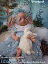 Load image into Gallery viewer, BLANK vinyl kit Bluebell by Viviane Aleluia (includes: vinyl head, full limbs, non gender belly plate, fabric body &amp; SHIPPING)
