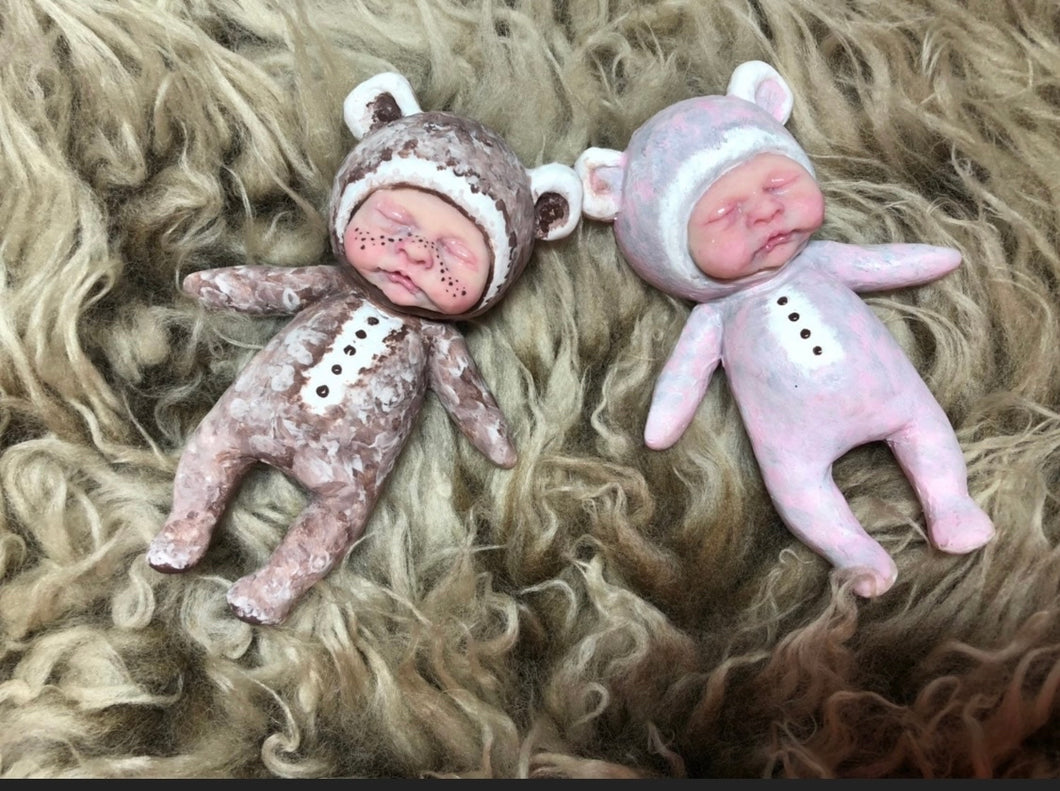 Custom Full body silicone mini bear