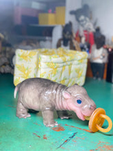 Load image into Gallery viewer, CUSTOM Full body silicone baby Hippo
