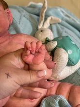 Load image into Gallery viewer, AVAILABLE Full body silicone baby boy Ryan in soft blend
