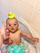 Load image into Gallery viewer, AVAILABLE Full body silicone baby girl Zinzi with armatures
