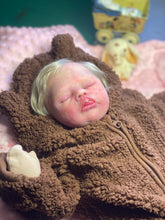 Load image into Gallery viewer, AVAILABLE silicone cuddle baby Harlow (sculpted by Lisa Sylvia), brought to life by Nadine Dolotova
