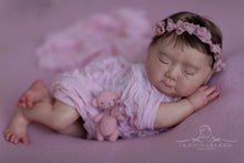 Load image into Gallery viewer, BLANK vinyl kit Meimei by Irina Kodrashova (includes: vinyl head, full legs, 3/4 arms &amp; fabric body, COA &amp; SHIPPING)
