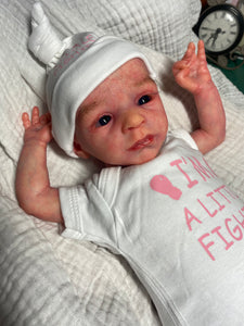 AVAILABLE Reborn baby Denver Rose AWAKE