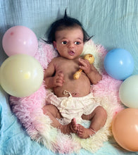 Load image into Gallery viewer, CUSTOM Full body silicone baby girl Zinzi with armatures &amp; HAIR
