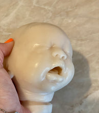 Load image into Gallery viewer, CUSTOM BLANK silicone cuddle head Romy (includes: silicone  head only), soft blend platinum cure silicone
