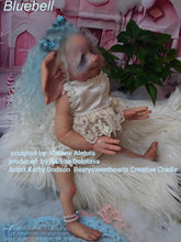 Load image into Gallery viewer, BLANK vinyl kit Bluebell by Viviane Aleluia (includes: vinyl head, full limbs, non gender belly plate, fabric body &amp; SHIPPING)
