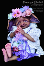 Load image into Gallery viewer, BLANK vinyl kit Bluebell by Viviane Aleluia (includes: vinyl head, full limbs, non gender belly plate, fabric body &amp; SHIPPING)
