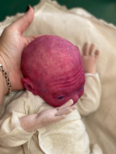 Load image into Gallery viewer, CUSTOM PROTOTYPE silicone cuddle baby Amelia in soft blend (including non gender silicone tummy plate)
