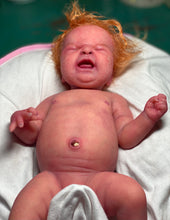 Load image into Gallery viewer, AVAILABLE full body silicone baby girl Maria First Cry
