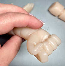 Load image into Gallery viewer, CUSTOM BLANK 1/4 silicone limbs from Wendy kit by Viviane Aleluia (includes: 1/4 silicone limbs only)
