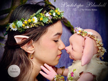 Load image into Gallery viewer, BLANK vinyl kit Bluebell by Viviane Aleluia (includes: vinyl head, full limbs, non gender belly plate, fabric body &amp; SHIPPING)
