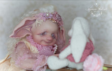 Load image into Gallery viewer, BLANK vinyl kit Bluebell by Viviane Aleluia (includes: vinyl head, full limbs, non gender belly plate, fabric body &amp; SHIPPING)
