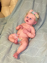 Load image into Gallery viewer, AVAILABLE Full body silicone baby girl Rihanna in soft blend
