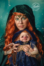 Load image into Gallery viewer, BLANK vinyl kit Bluebell by Viviane Aleluia (includes: vinyl head, full limbs, non gender belly plate, fabric body &amp; SHIPPING)
