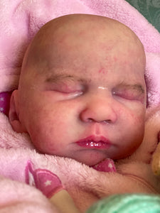 AVAILABLE Prototype silicone cuddle baby Wendy in super soft blend