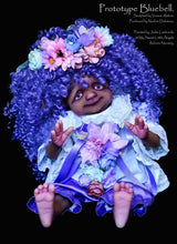 Load image into Gallery viewer, BLANK vinyl kit Bluebell by Viviane Aleluia (includes: vinyl head, full limbs, non gender belly plate, fabric body &amp; SHIPPING)
