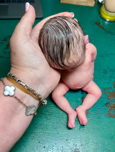 Load image into Gallery viewer, Prototype full body silicone mini kit  Sallie  in soft blend - PRICE is FOR 1 DOLL with HAIR
