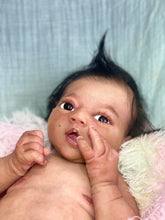 Load image into Gallery viewer, CUSTOM Full body silicone baby girl Zinzi with armatures &amp; HAIR
