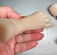 Load image into Gallery viewer, CUSTOM BLANK 1/4 silicone limbs from Wendy kit by Viviane Aleluia (includes: 1/4 silicone limbs only)
