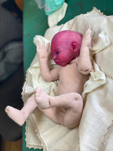 Load image into Gallery viewer, CUSTOM PROTOTYPE silicone cuddle baby Amelia in soft blend (including non gender silicone tummy plate)

