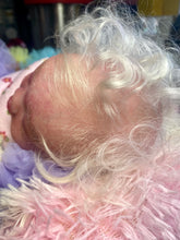 Load image into Gallery viewer, AVAILABLE PROTOTYPE silicone cuddle baby doll Romy soft blend platinum cure silicone WITH HAIR
