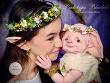 Load image into Gallery viewer, BLANK vinyl kit Bluebell by Viviane Aleluia (includes: vinyl head, full limbs, non gender belly plate, fabric body &amp; SHIPPING)
