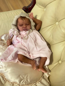 AVAILABLE Prototype partial silicone baby Wendy  18” in soft blend #1