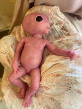 Load image into Gallery viewer, Full body silicone fantasy alien 15” baby girl
