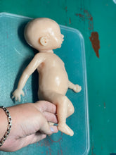 Load image into Gallery viewer, Custom Blank (unpainted) full body silicone mini kit Sallie (baby girl ) in soft blend
