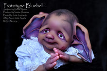 Load image into Gallery viewer, BLANK vinyl kit Bluebell by Viviane Aleluia (includes: vinyl head, full limbs, non gender belly plate, fabric body &amp; SHIPPING)
