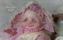 Load image into Gallery viewer, BLANK vinyl kit Bluebell by Viviane Aleluia (includes: vinyl head, full limbs, non gender belly plate, fabric body &amp; SHIPPING)
