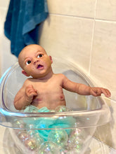 Load image into Gallery viewer, AVAILABLE Full body silicone baby girl Zinzi with armatures
