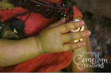 Load image into Gallery viewer, BLANK vinyl kit Bluebell by Viviane Aleluia (includes: vinyl head, full limbs, non gender belly plate, fabric body &amp; SHIPPING)
