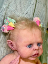 Load image into Gallery viewer, AVAILABLE Full body silicone baby girl Rihanna in soft blend
