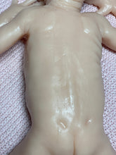 Load image into Gallery viewer, Custom Blank (unpainted) full body silicone premature baby girl kit Amelia (baby girl ) in soft blend
