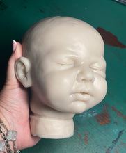 Load image into Gallery viewer, CUSTOM BLANK silicone cuddle head Cici (includes: silicone  head only), soft blend platinum cure silicone
