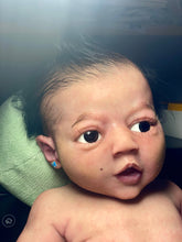 Load image into Gallery viewer, CUSTOM Full body silicone baby girl Zinzi with armatures &amp; HAIR

