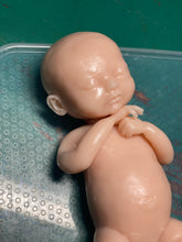 Load image into Gallery viewer, Custom Blank (unpainted) full body silicone mini kit Sallie (baby girl ) in soft blend
