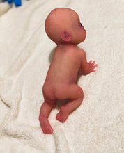 Load image into Gallery viewer, CUSTOM full body silicone baby girl Layla in super soft blend with arm armature
