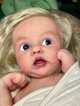 Load image into Gallery viewer, AVAILABLE Full body silicone baby girl Tweety in soft blend
