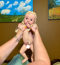 Load image into Gallery viewer, AVAILABLE Full body silicone baby girl Tweety in soft blend
