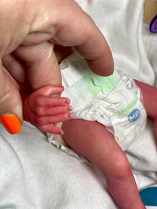 AVAILABLE Rooted Reborn premature baby Promise by Marita Winters