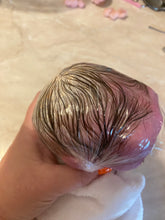 Load image into Gallery viewer, CUSTOM Full body silicone baby boy crier 12&quot; ROOTED
