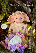 Load image into Gallery viewer, BLANK vinyl kit Bluebell by Viviane Aleluia (includes: vinyl head, full limbs, non gender belly plate, fabric body &amp; SHIPPING)
